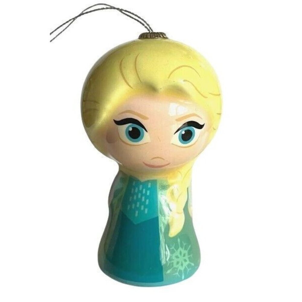 Hallmark Disney Frozen Elsa Christmas Tree Ornament Decoupage NEW Plastic